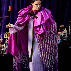 •F• Label Amethyst Veil Cape