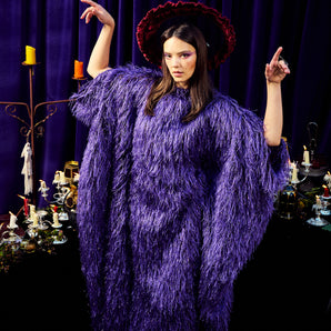 •F• Label Spellbound Elderberry Kaftan Gown