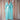 NO.7 Miss Mint - Mint velvet and iridescent sequinned diamonds kaftan gown