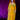 Devore flocked velvet yellow patterned bejewelled V-neck Kaftan Gown