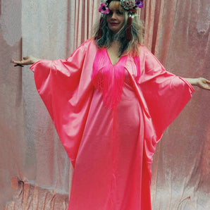 Choose your Colours! Slinky Tassel Fringed V-neck Plunge
