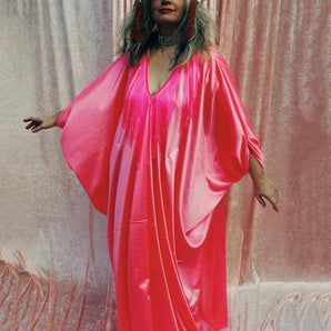 Choose your Colours! Slinky Tassel Fringed V-neck Plunge