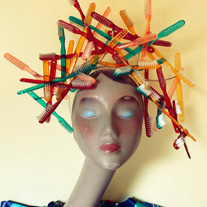 Recycled 50s Toothbrush headpiece