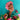 Baby Pink Silk Ruffle headband - Shine-Sheen finish - ASYMETRICAL style