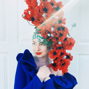 Roll Up Roll Up Retro Raffle: Fumbalinas Poppies Headdress!!!