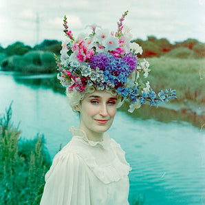 Vintage Blossom Flower Headdress. - Rare.