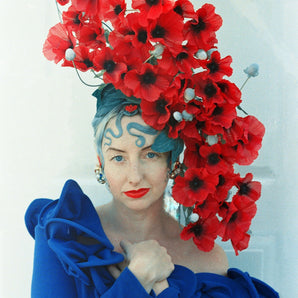Roll Up Roll Up Retro Raffle: Fumbalinas Poppies Headdress!!!