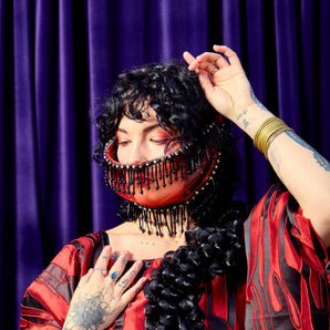 •F• Label Infernal Bloom Headpiece