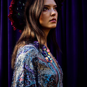 •F• Label Twilight Thread Headpiece