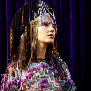 •F• Label Bloom Relic Headpiece