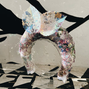 Iridescent First Frost Headband