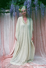 Load image into Gallery viewer, Bohemian Crochet 70s style Kaftan Dress
