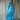 No.11 Femme Fatale - V-Neck Icey Blue Slinky sequin kaftan Gown