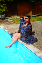 Load image into Gallery viewer, Multicoloured Sparkle Sequin Kaftan Gown / Kimono Robe
