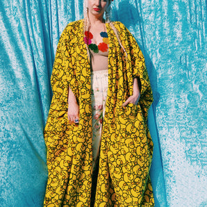 Snuggle Robe - polar fleece - RUBBER DUCKIES