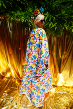 Load image into Gallery viewer, Abstract Print Cotton Kaftan Gown
