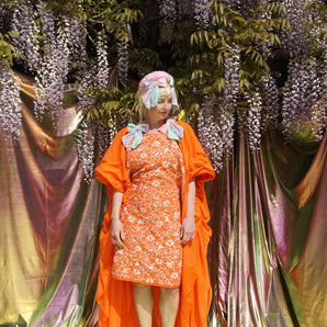 Tangerine Dream Reworked Mini Dress
