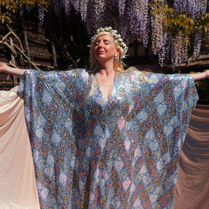 Moonheart Luxe Sequin V-Neck Kaftan