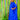 Tinsel Tassel Blue Maxi Kaftan Dress