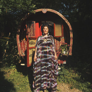 Ziggys Priestess Sequin Kaftan Gown