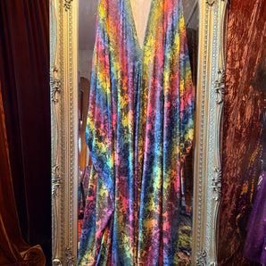 The Love Parade Rainbow V-Neck Kaftan