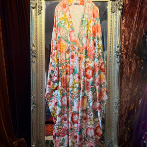 Midsummer Cottage Garden V-Neck Kaftan
