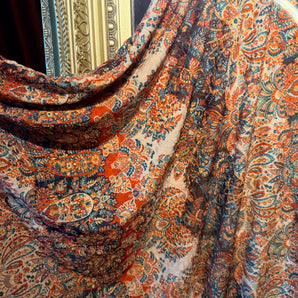 Caravan Paisley V-Neck Kaftan