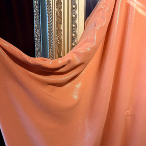 Peach Bellini V-Neck Kaftan