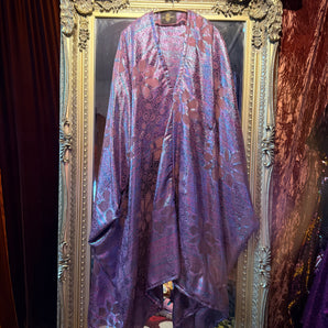 Moonflower Holographic V-Neck Kaftan