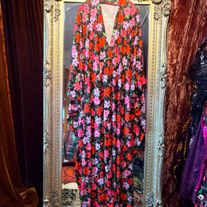 Wildflower Nights V-Neck Kaftan