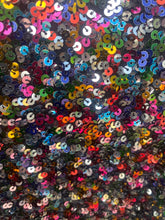 Load image into Gallery viewer, Multicoloured Sparkle Sequin Kaftan Gown / Kimono Robe
