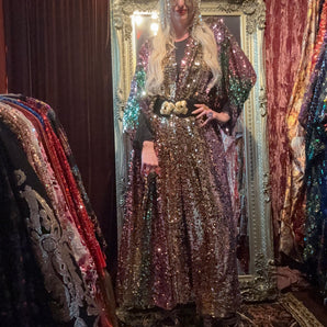 XMAS 25 OFF THE RAILS - MERMAID SIREN KIMONO ROBE