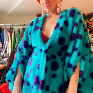 Monsters Inc Faux Fur Robe / Jacket