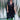 Black Sequin multicoloured mirror disc kaftan mini dress - Studio 54