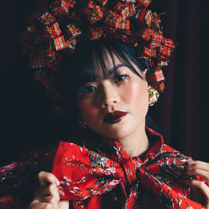 Tartan Christmas Present Novelty headdress