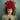 Red Flower headdress- frida - flower crown