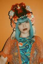 Load image into Gallery viewer, Geisha inspired Kawaii headpiece
