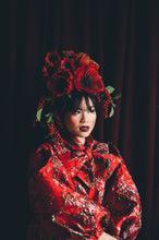 Load image into Gallery viewer, Vintage Autumnal Floral headpiece
