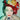 Red hat Headdress - Fascinator - Burlesque - FLOWERS - Vintage - floral headpiece -crown - velvet