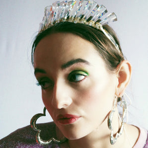Swarovski crystal Tiara, headpiece, crown, crystal