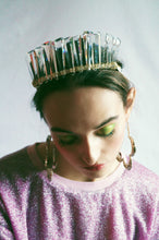 Load image into Gallery viewer, Swarovski crystal Tiara, headpiece, crown, crystal
