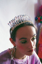 Load image into Gallery viewer, Swarovski crystal Tiara, headpiece, crown, crystal
