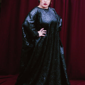Rose Textured Free size Kaftan Maxi or Mini Dress UK 6 - 26