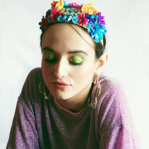 Princess jewelled flower headband