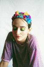 Load image into Gallery viewer, Princess jewelled flower headband
