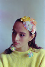Load image into Gallery viewer, Sequin Pastel Iridescent Flower Skullcap
