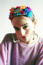 Load image into Gallery viewer, Princess jewelled flower headband

