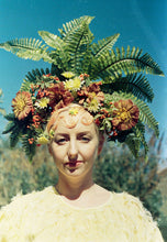 Load image into Gallery viewer, Brown and Green Wild Woodland Headdress
