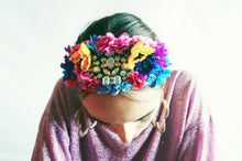 Load image into Gallery viewer, Princess jewelled flower headband
