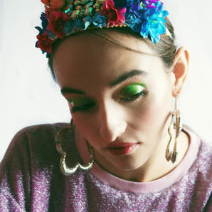 Princess jewelled flower headband